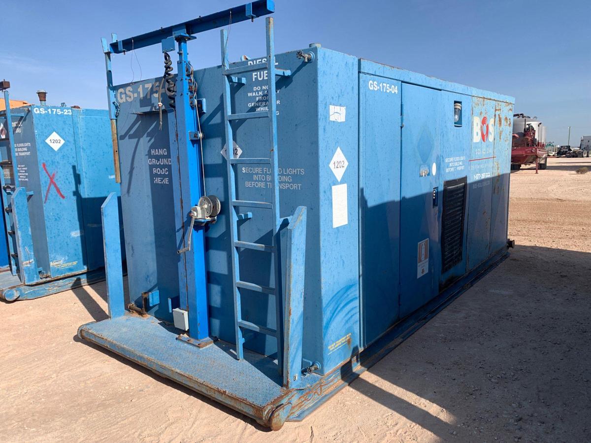 Used 22’L x 8’W x 9’T Skidded Generator House