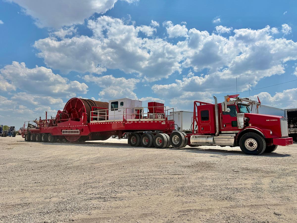 Used 2019 Hydra Rig 2-3/8” Coil Tubing Unit with KW Haul Truck Package Lots __ thru__