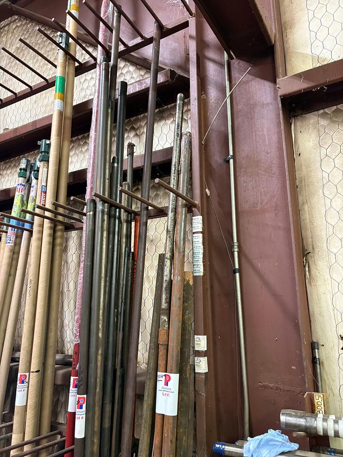 Used (8) assorted gas anchors, & pump barrels