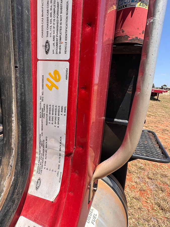 Used 2007 MACK CV713 T/A POLE WINCH TRUCK