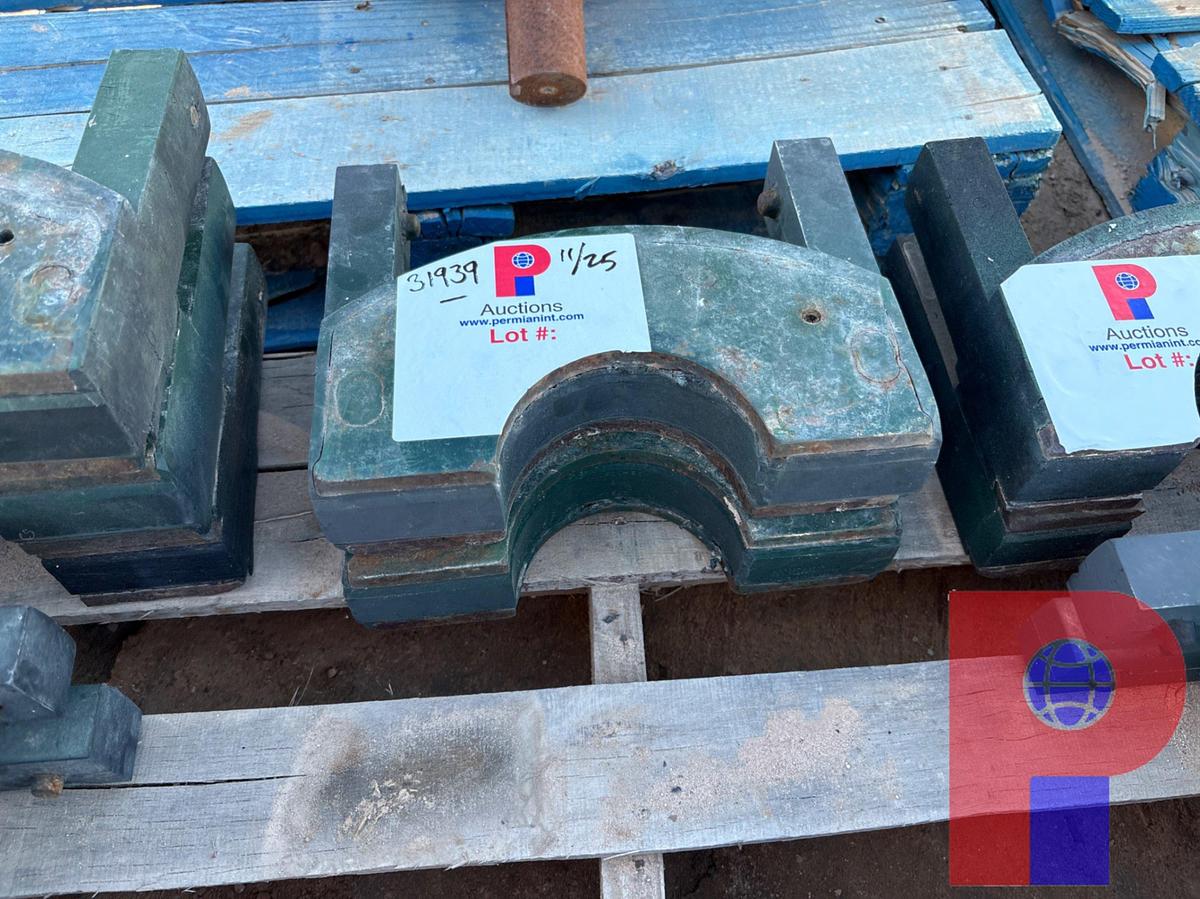 Used (2) 12”W X 5”DIA BOP PIPE RAMS