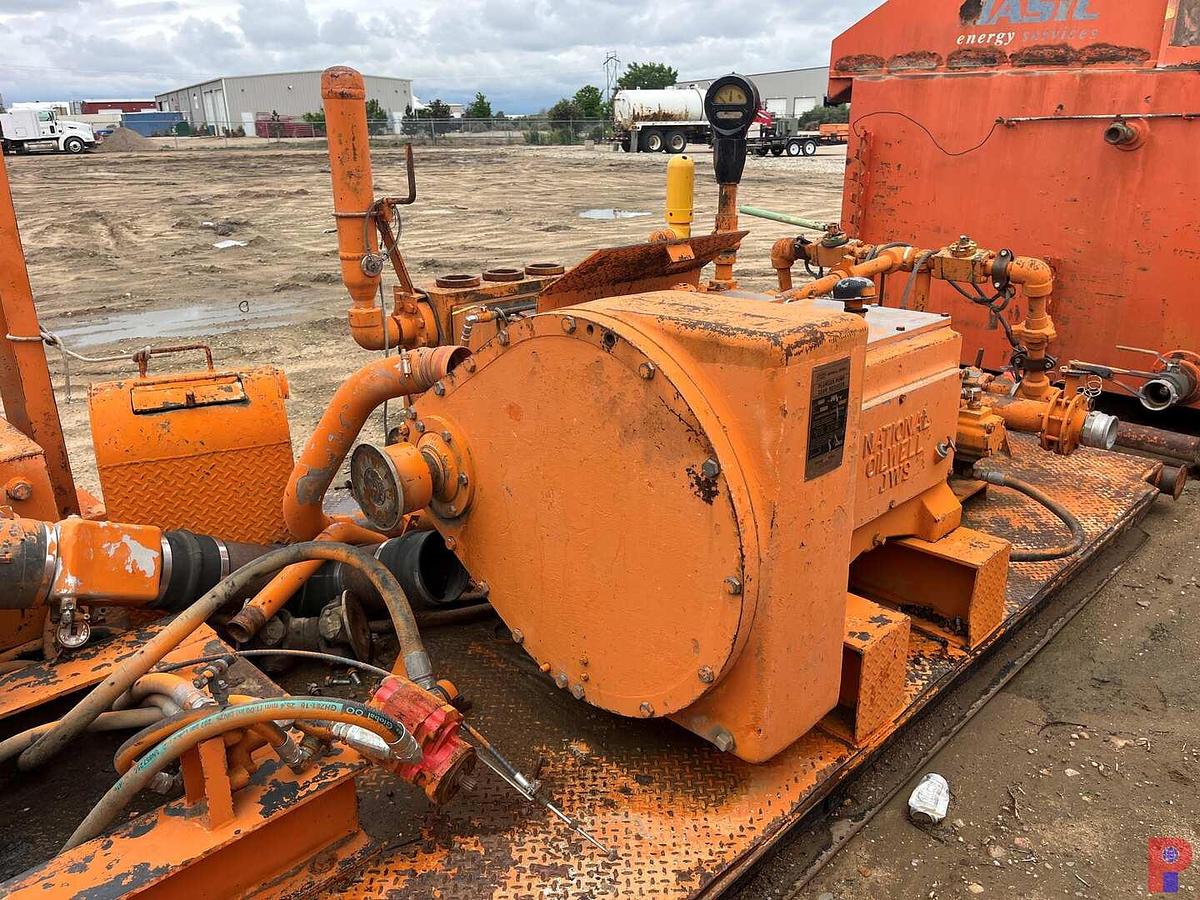 Used NATIONAL JWS-340 TRIPLEX MUD PUMP W/O POWER