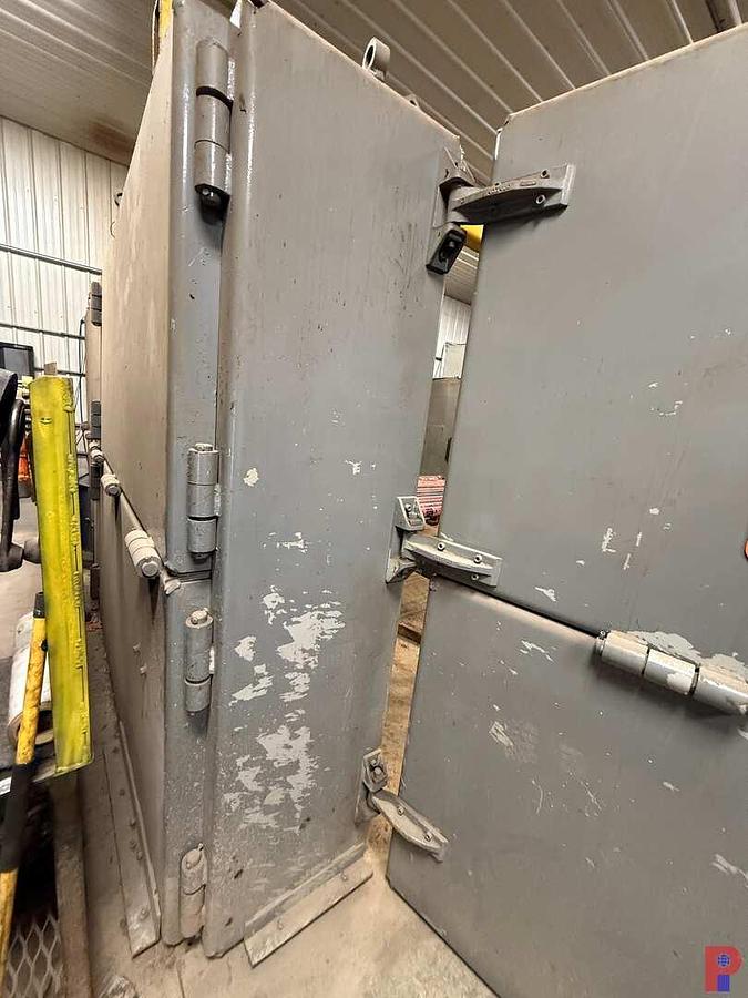 Used 16’L X 16’W X 8’H 25K WP RATED FLOW IRON INSPECTION TEST BOOTH