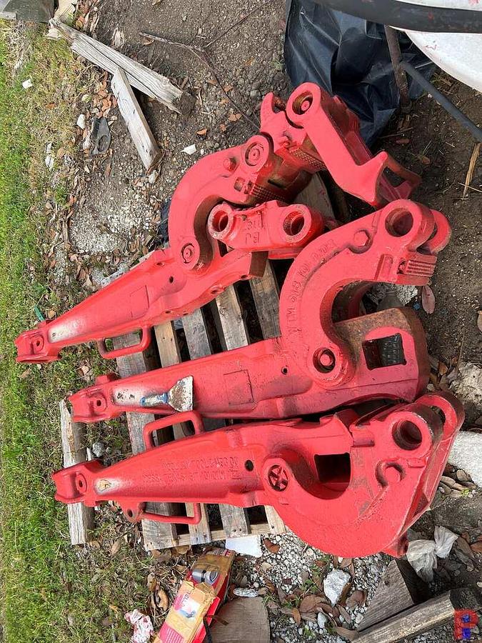 Used THREE INCOMPLETE WTM TONGS