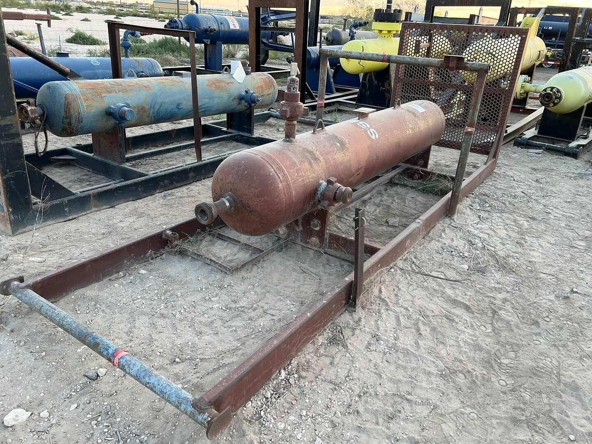 Used SKID MTD 18” X 96” 3000PSI VERTICAL SEPARATOR