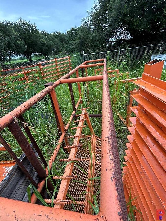 Used 25’L X 2.6’W X 5.2’H FISHING TOOL RACK