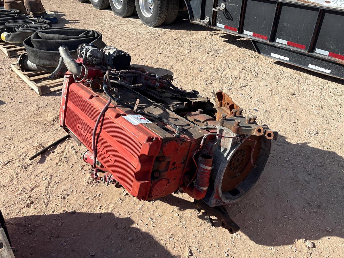 Used (3) CUMMINS ISX & (1) CAT C13 INCOMPLETE DIESEL ENGINES