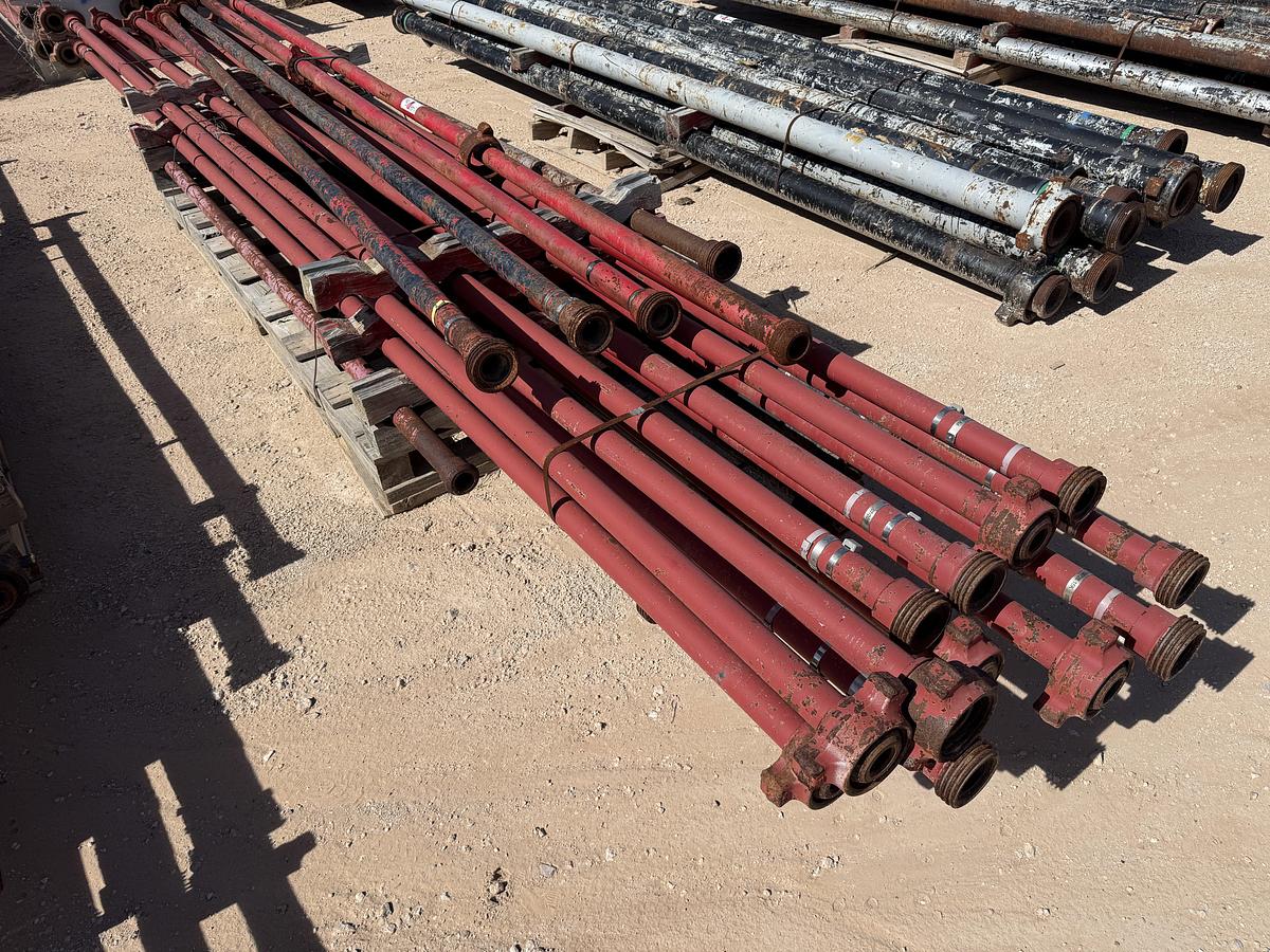 Used (22 X $) (12) 2” X 20’L & (10) 15’L FIG 1502 15K WP FLOW IRON