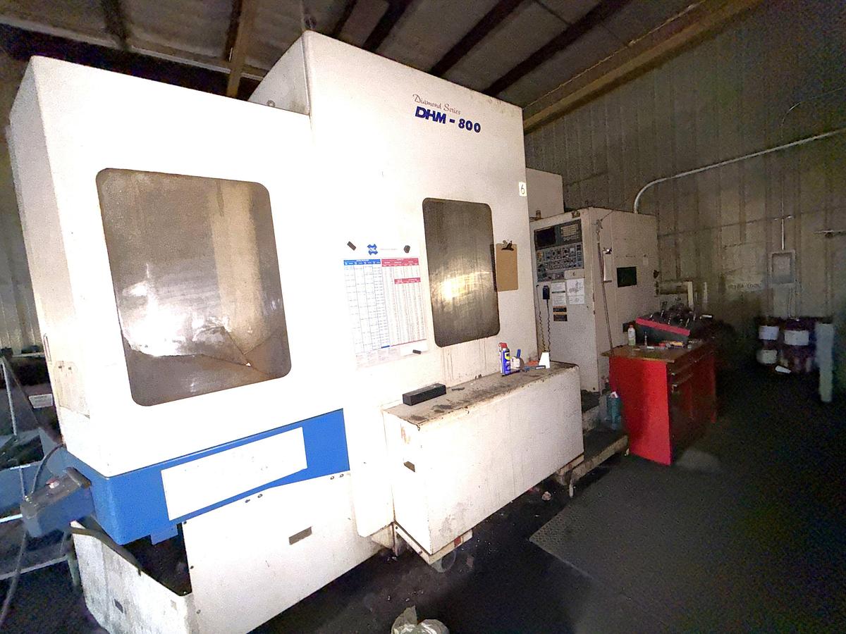 Used DIAMOND SERIES DHM-800 CNC MACHINING CENTER