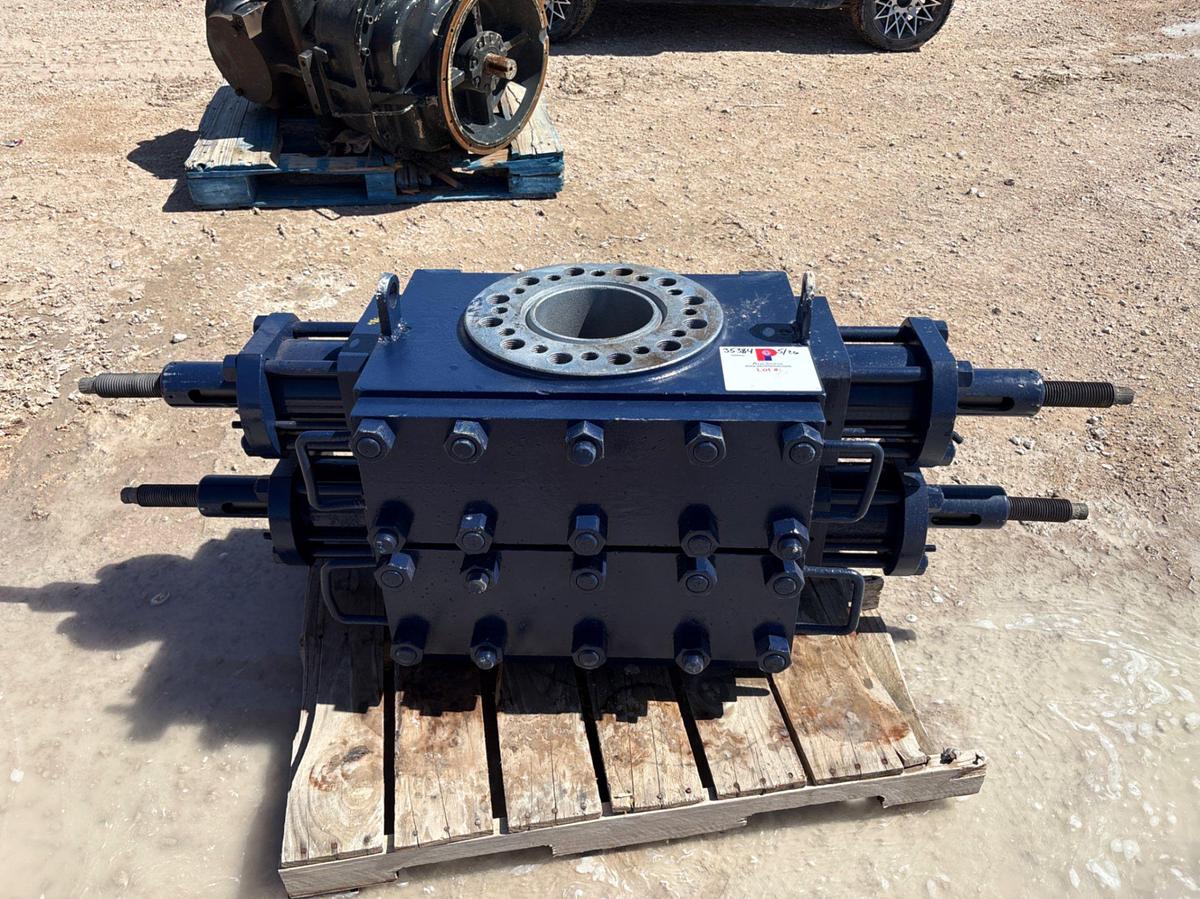 Used 7-1/16” double hydraulic BOP