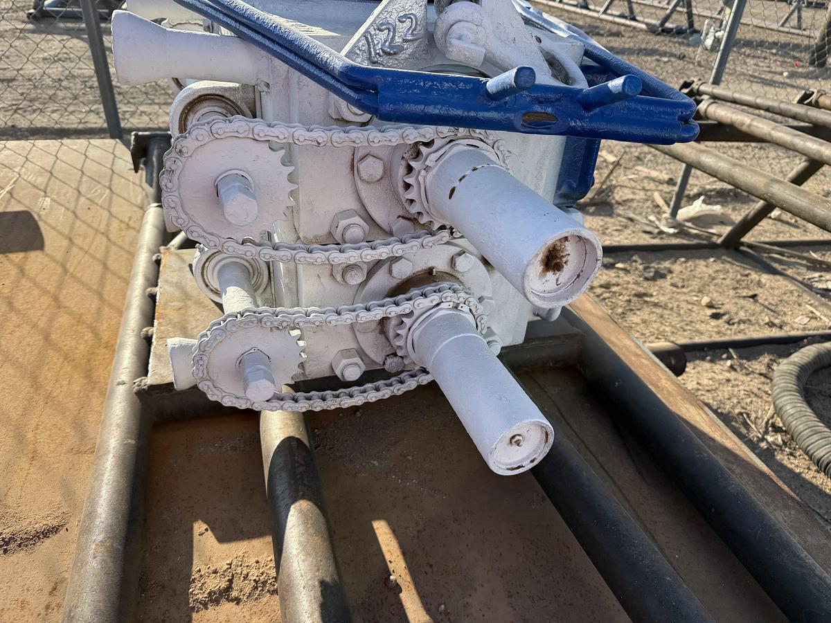 Used 7-1/16 TOWNSEND 3M 2-7/8 DBL MANUAL BLOWOUT PREVENTER, CHARTED