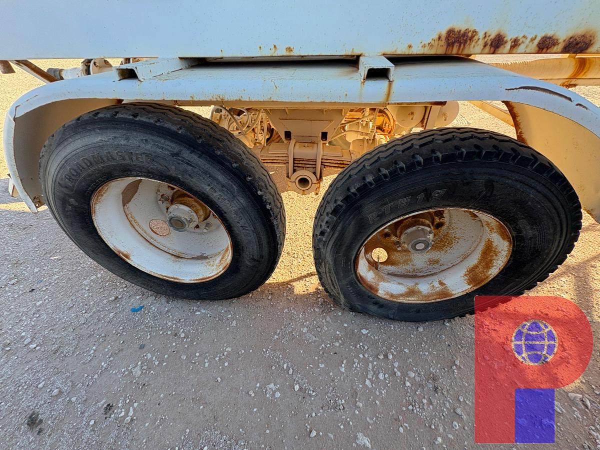 Used 130BBL 2-COMPARTMENT T/A FLUID HAUL TRAILER