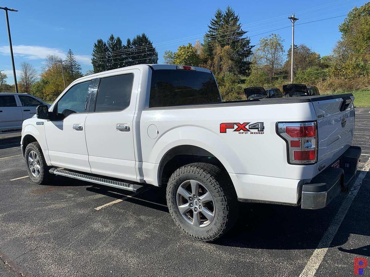 Used 2018 FORD F-150 XLT 4X4 FX4 CREW CAB PICKUP