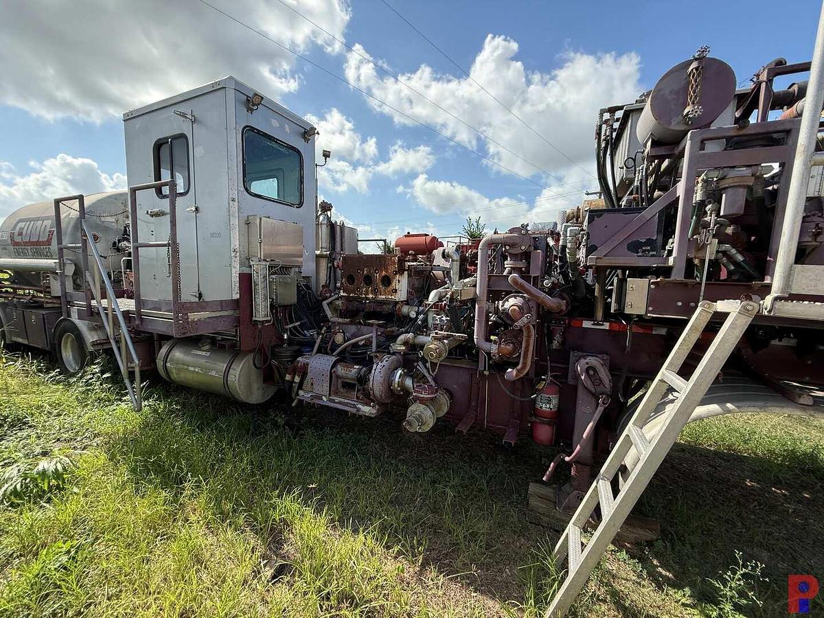 Used 2007 HYDRA RIG 15K TRIPLEX 665 HP NITROGEN COMBO PUMP TRAILER