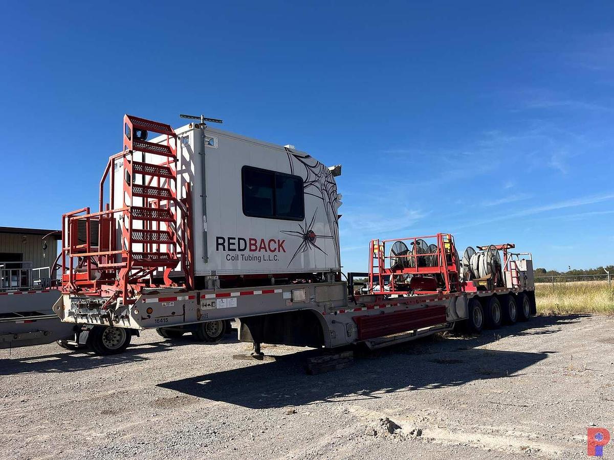 Used 2012 SERVA GROUP 54’ X 102” 4-AXLE COIL TUBING TRAILER