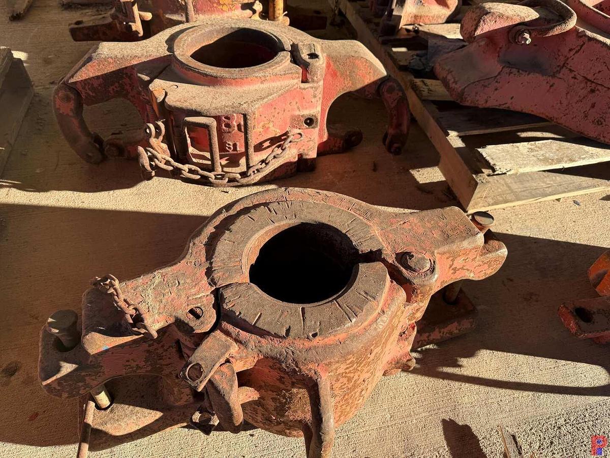 Used (2) PALLETS & FLOOR SECTION OF (12) 50 TON - 150 TON WILSON & AOT SIDE LATCH ELEVATORS