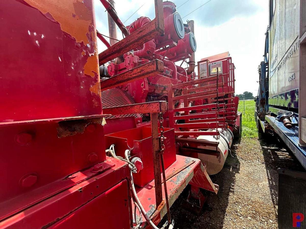 Used OFM 2000 TRIPLEX PUMP DOWN TRAILER P/B CUMMINS