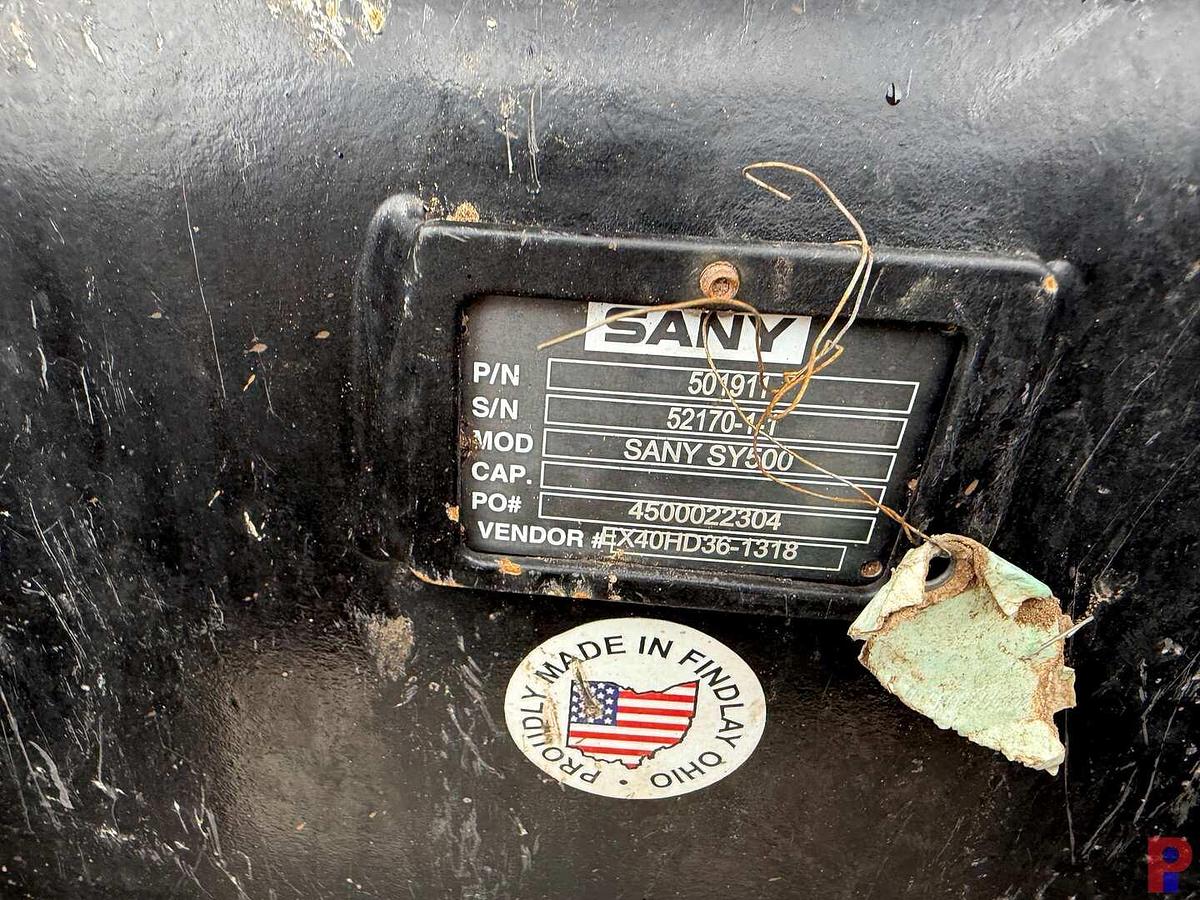 Used 2022 SANY SY500H CRAWLER EXCAVATOR **5 YEAR 5000 HOUR WARRANTY FROM IN SERVICE DATE**