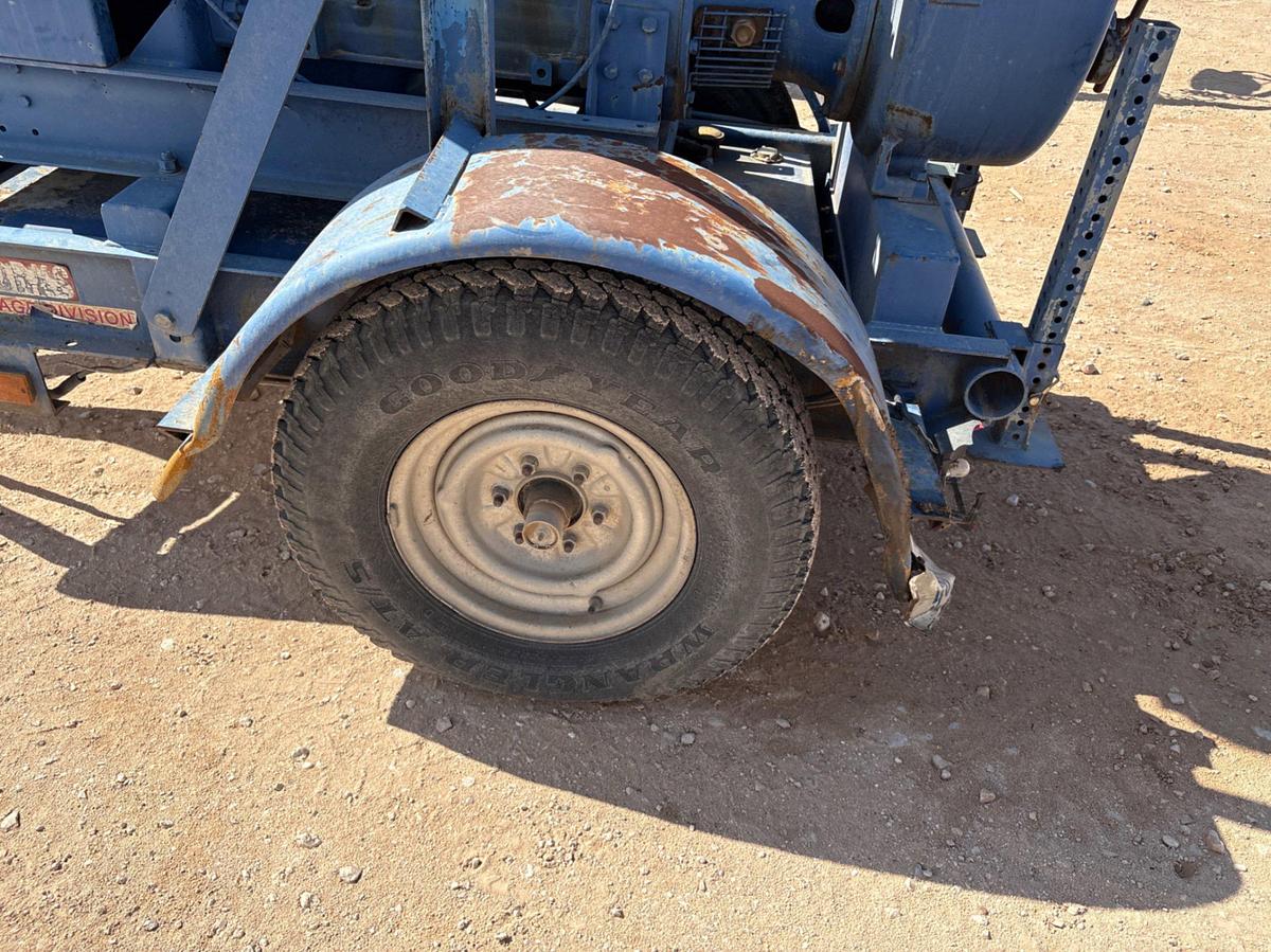 Used GORMAN RUPP SERIES 10 CENT PUMP MTD ON S/A BUMPER PULL TRAILER