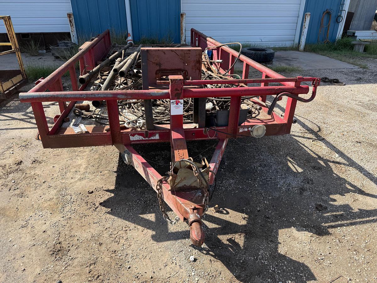 Used 18’ X 82” T/A BUMPER PULL TRAILER