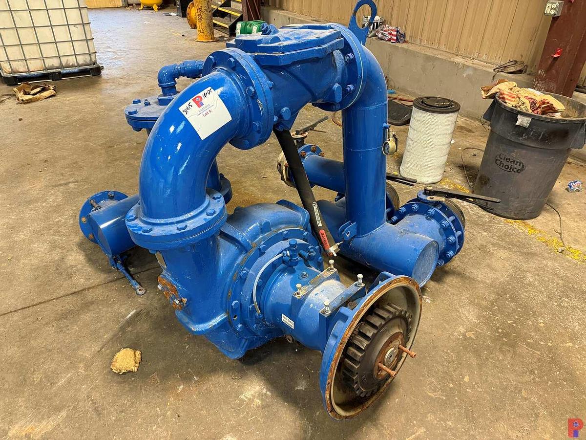 Used PIONEER 10” X 8” CENTRIFUGAL PUMP W/ 8” MANIFOLD & VALVES
