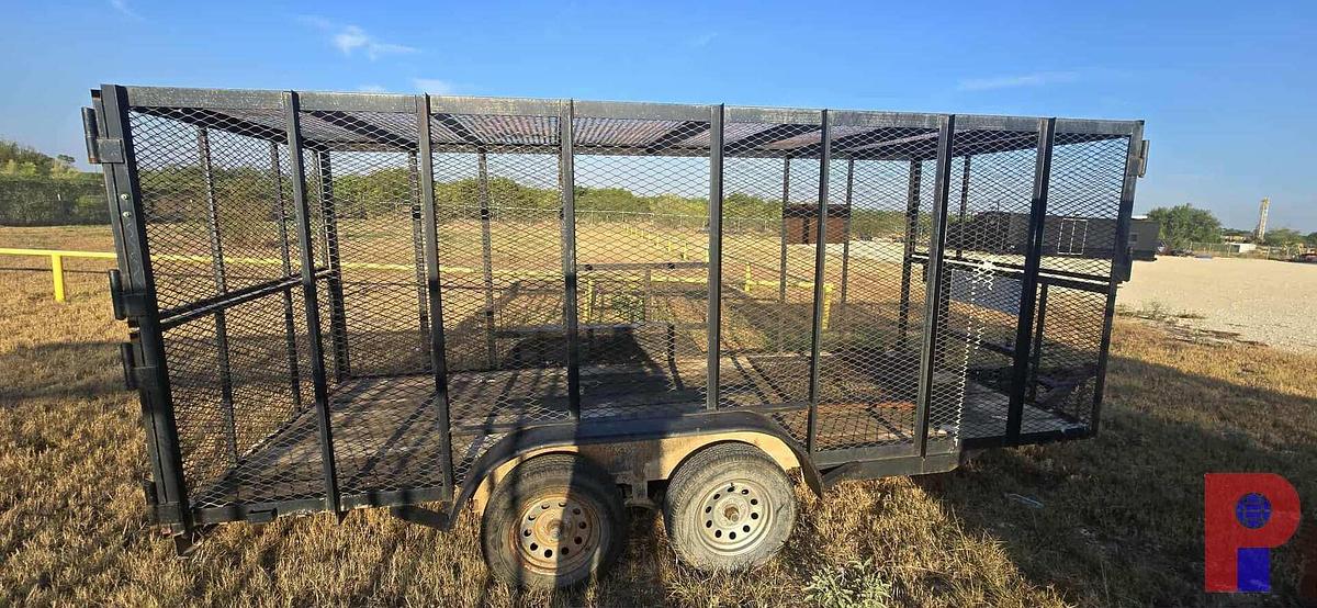 Used 2015 C&M 16" Trash Trailer