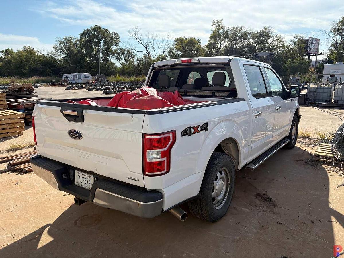 Used 2018 FORD F-150 CREW CAB PICKUP TRUCK, 4X4