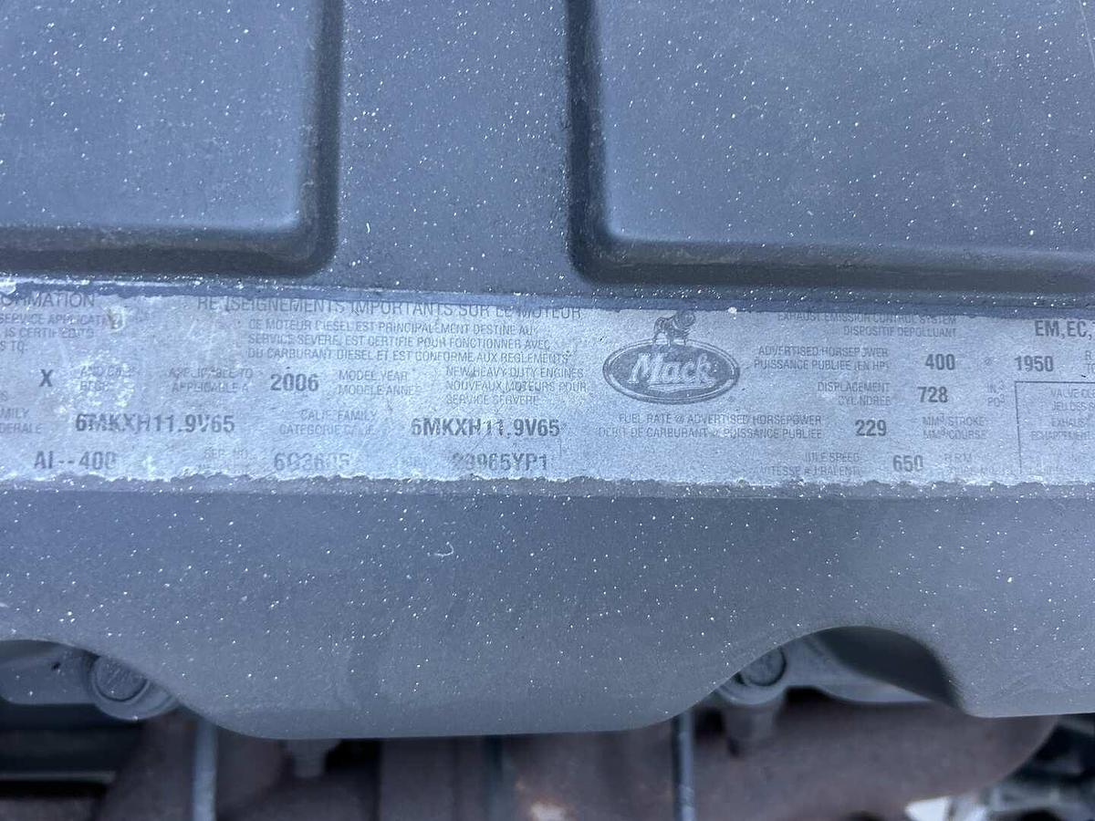 Used 2007 MACK CV713 50 TON T/A GIN POLE WINCH TRUCK 3-WINCHES