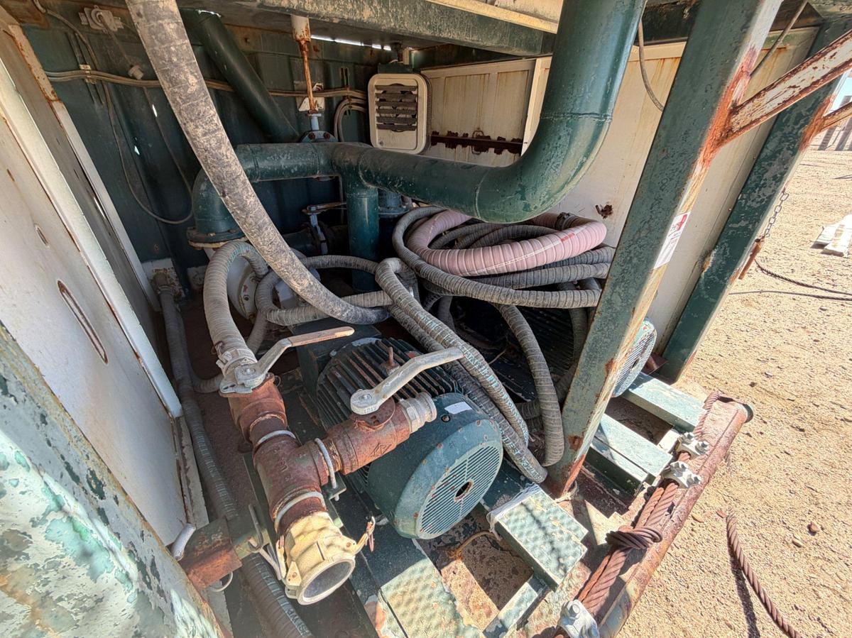 Used 400 BBL Drilling Rig 3 Compartment Mud Tank