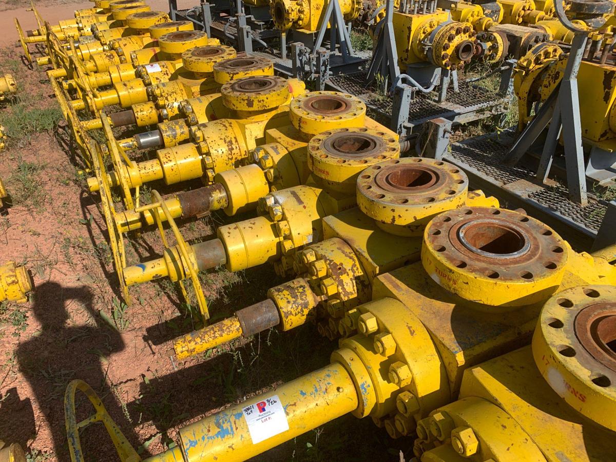 Used (7) 7-1/16 10k Gate Valves