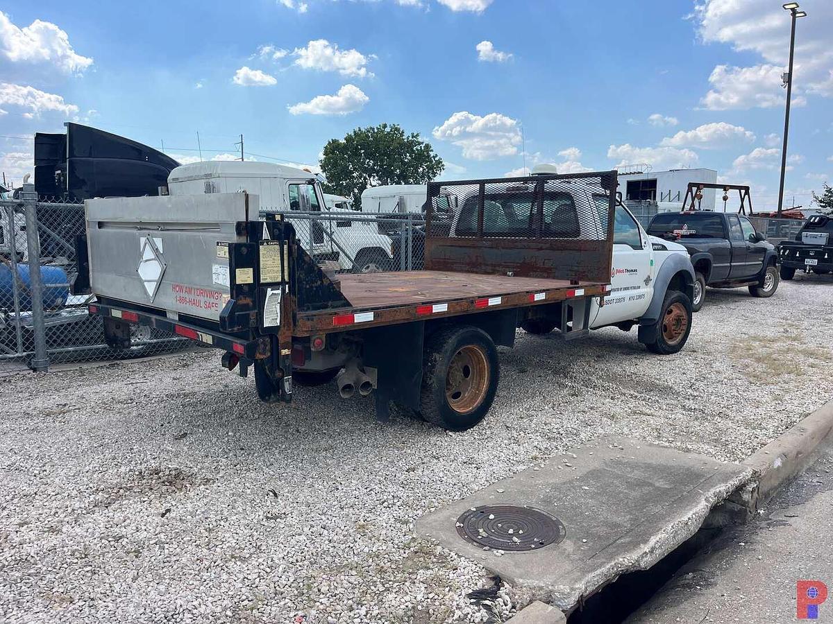 Used 2011 FORD F-550 XL SUPER DUTY FLATBED PICKUP (INOP)