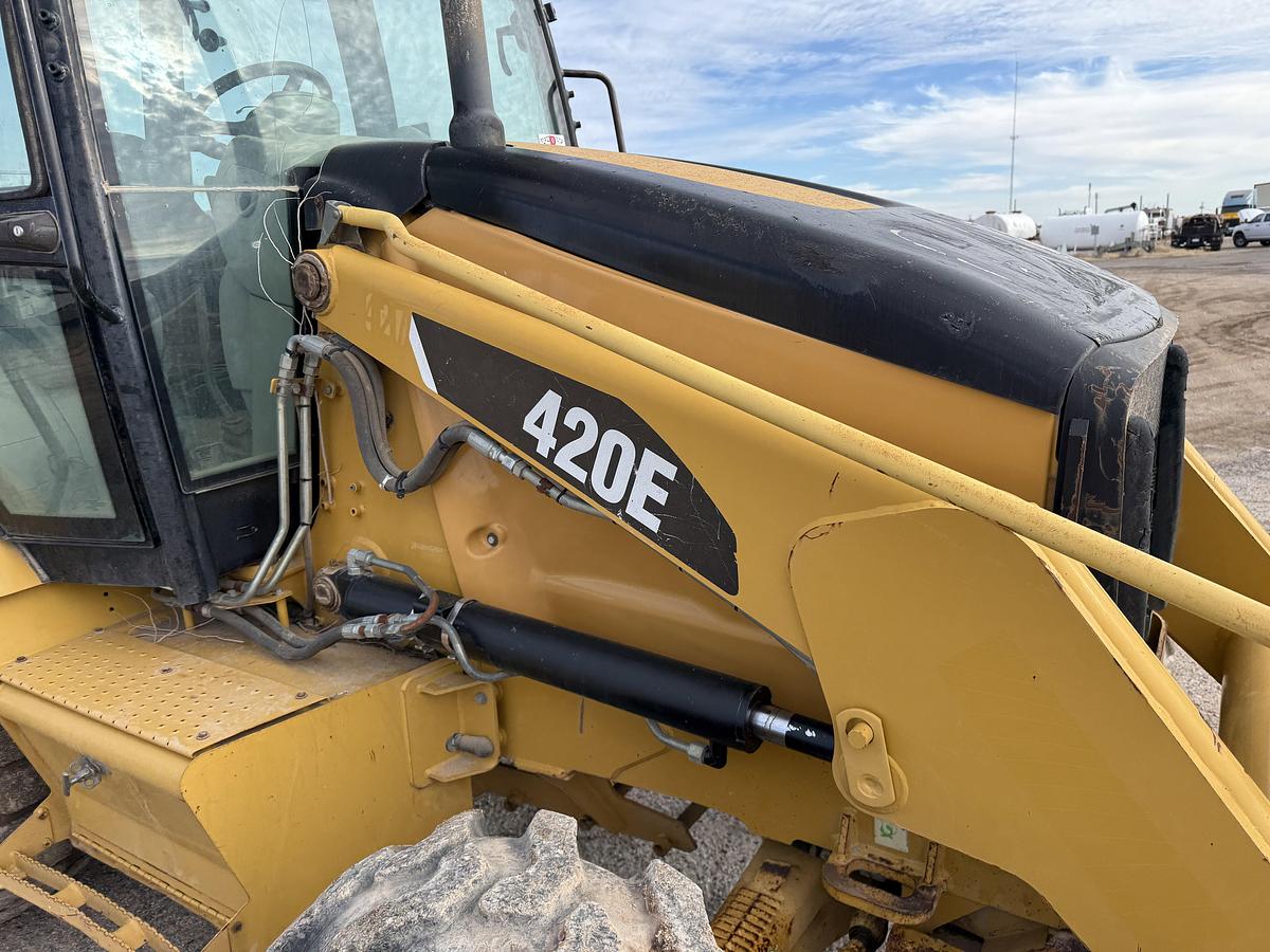 Used 2007 CATERPILLAR 420E BACKHOE LOADER