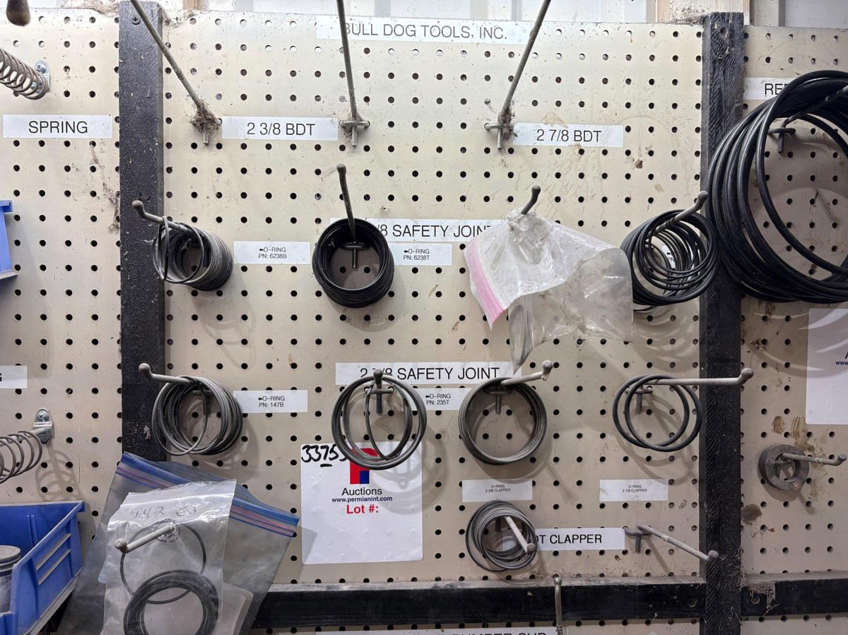 Used Bull dog tools Inc. assorted o-rings