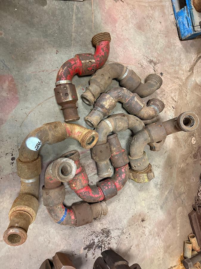 Used (9) FIG 1502 2” 15K CHIKSAN SWIVELS