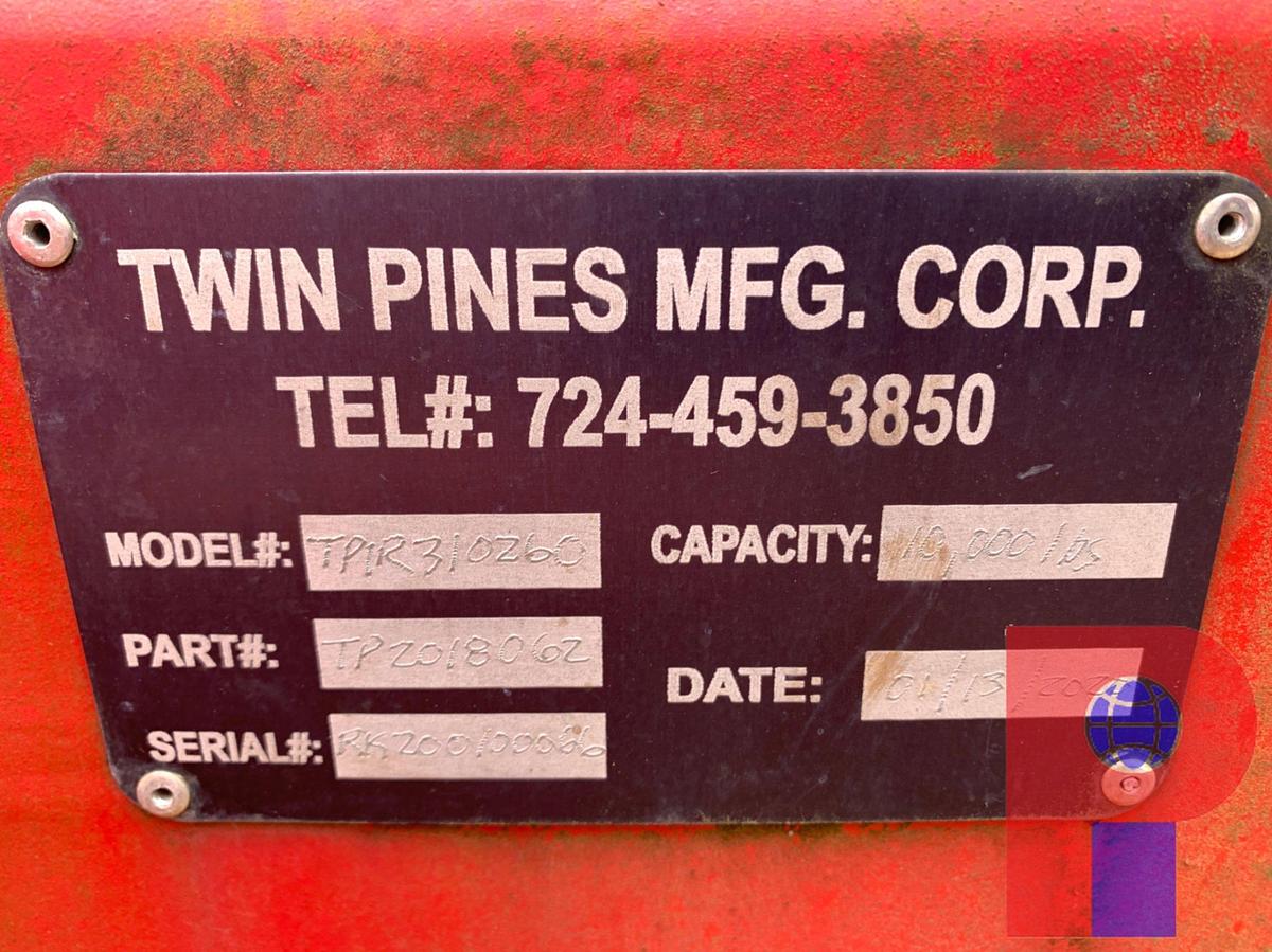 Used (18X$) 3’-10’ JTS. OF 2”- 3” FIG 1502 15K WP FLOW IRON ON TRANSPORT RACK