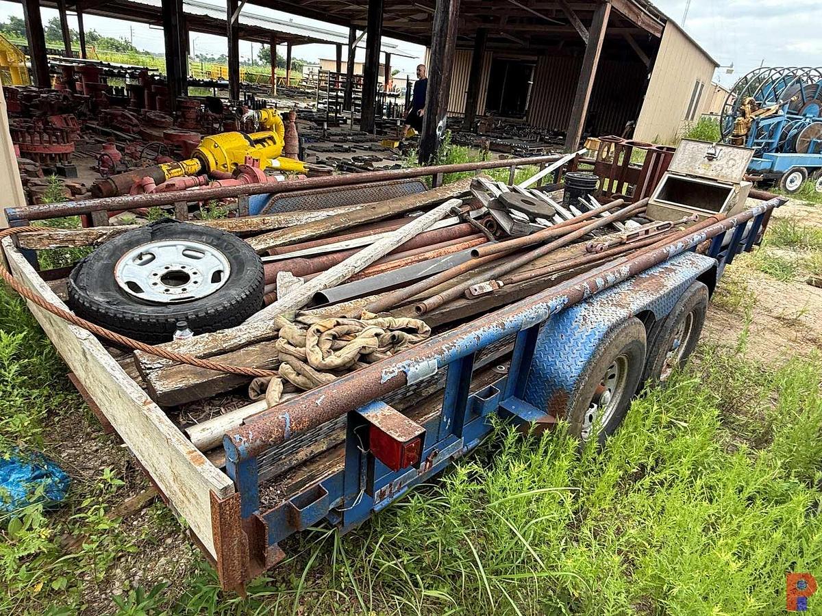 Used 18’ T/A BUMPER TRAILER