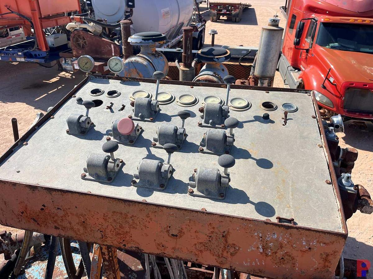 Used 2010 SHOPBUILT T/A CEMENT PUMP TRAILER