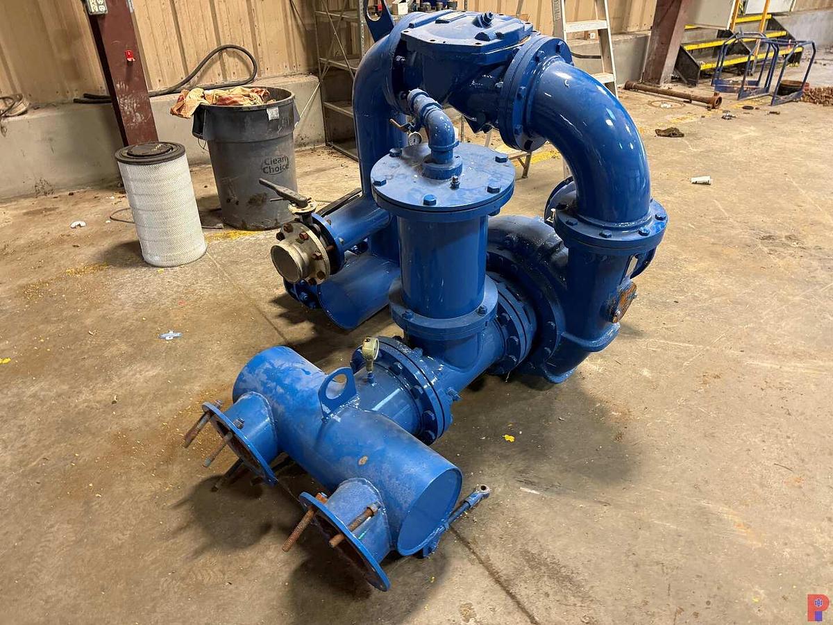 Used PIONEER 10” X 8” CENTRIFUGAL PUMP W/ 8” MANIFOLD & VALVES