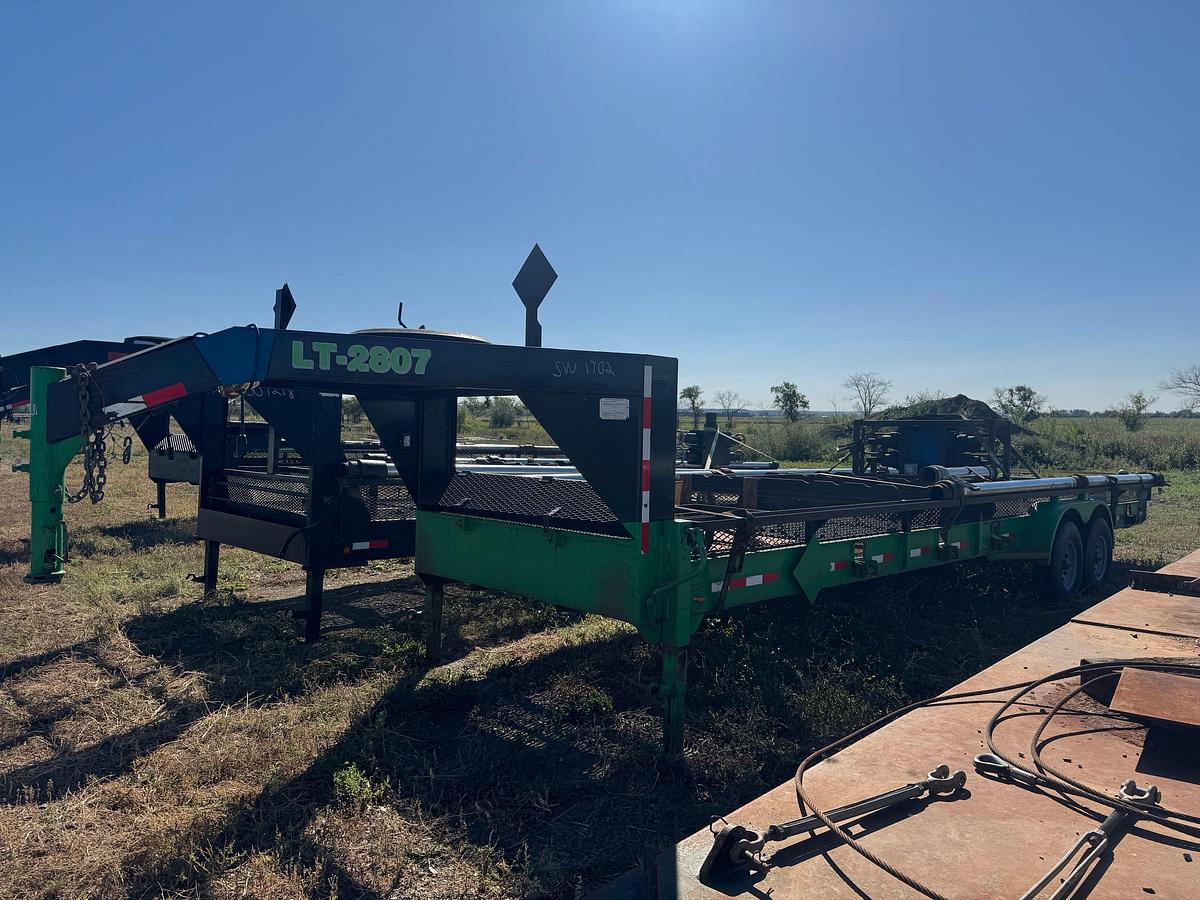 Used 2017 STEWART WIRELINE LUBRICATOR WITH BOP TRAILER