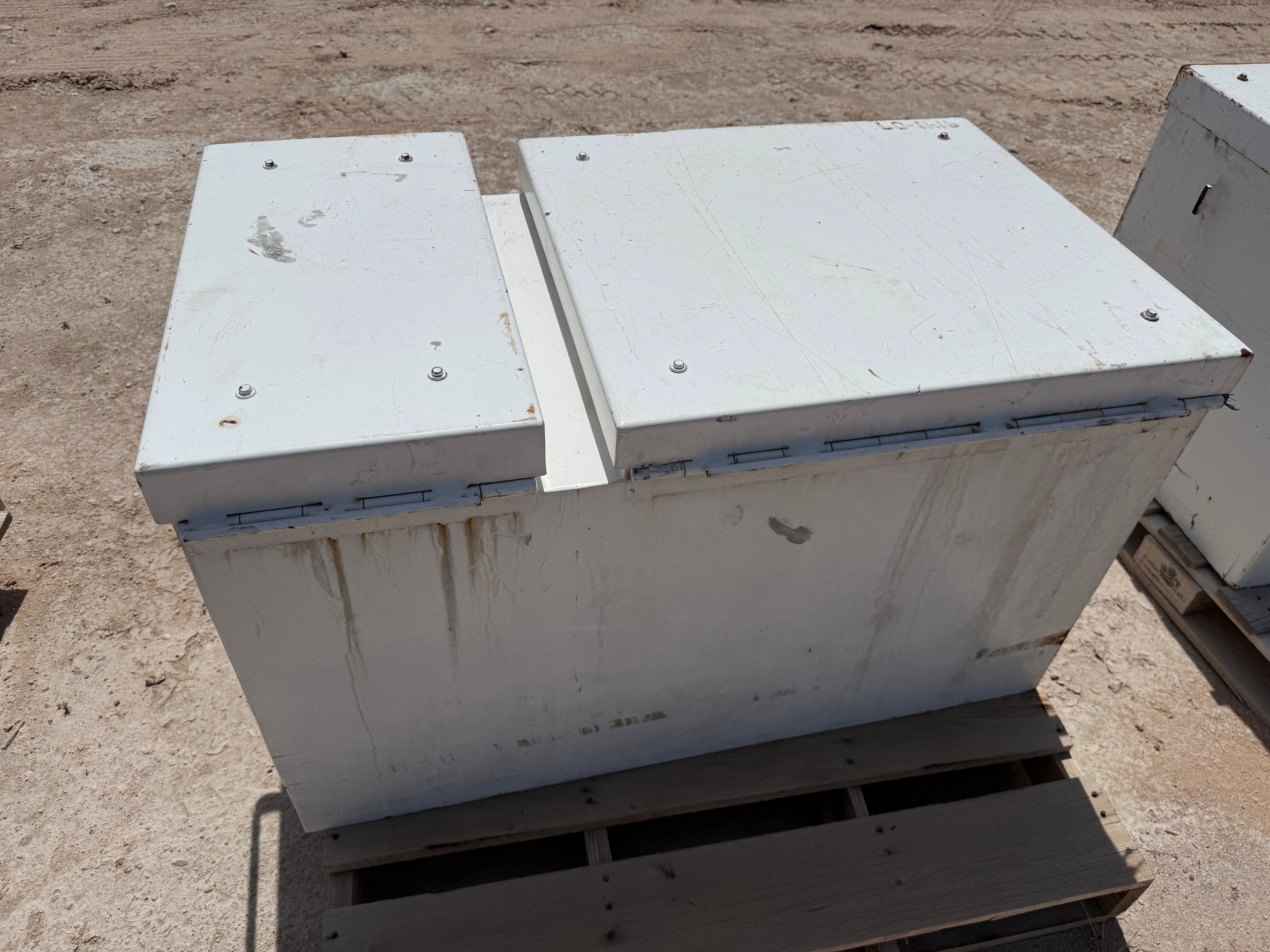 Used ARMAG CORP PRE-ENGINEERED 42”x24”x24” EXPLOSIVE STORGE BOX