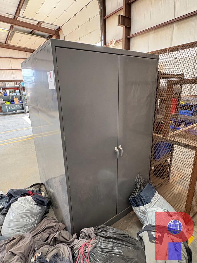 Used 4’ X 2’ X 6.5’ STORAGE CABINET W/ CONTENTS
