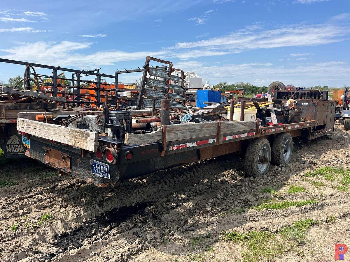 Used 2008 SHOPBUILT 30’ T/A GN TOOL TRAILER