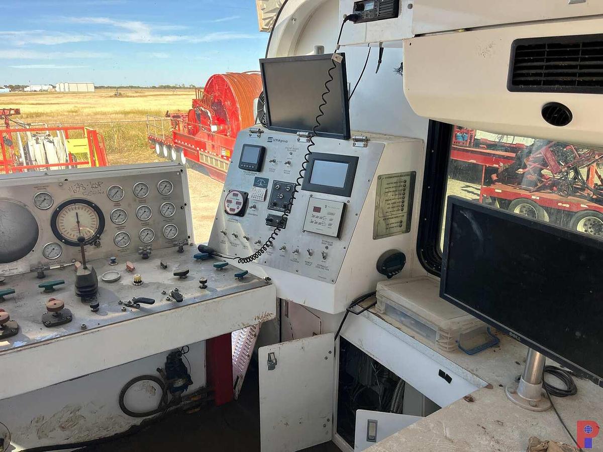 Used 2012 SERVA GROUP 54’ X 102” 4-AXLE COIL TUBING TRAILER