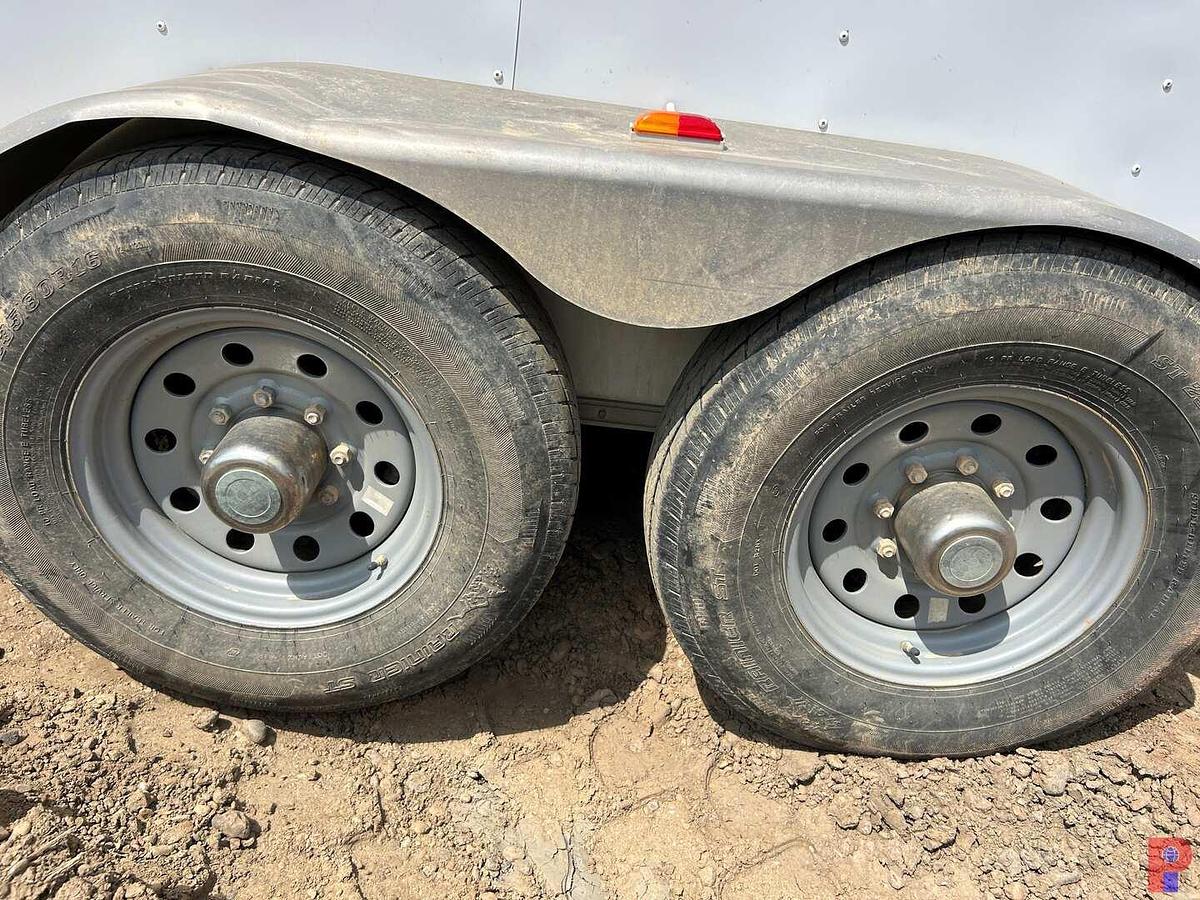 Used 2019 TEAM SPIRIT TRAILERS OF ELK 18’ T/A BUMPER PULL CREW / DOGHOUSE TRAILER