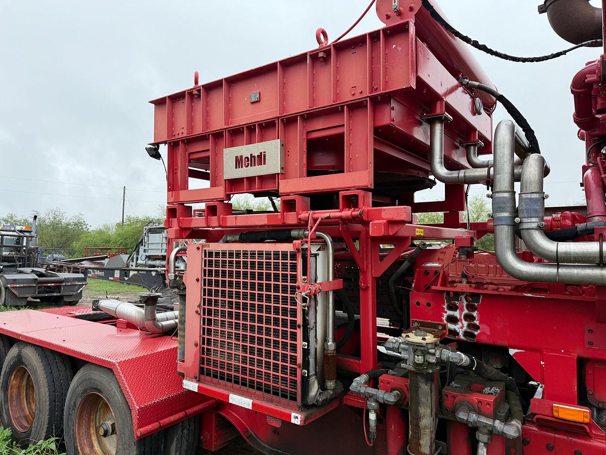 Used 2014 MTU 12V4000 2250-HP W/ ALLISON TRANS. (NO PUMP) MTD ON 3-AXLE FRAC PUMP TRAILER
