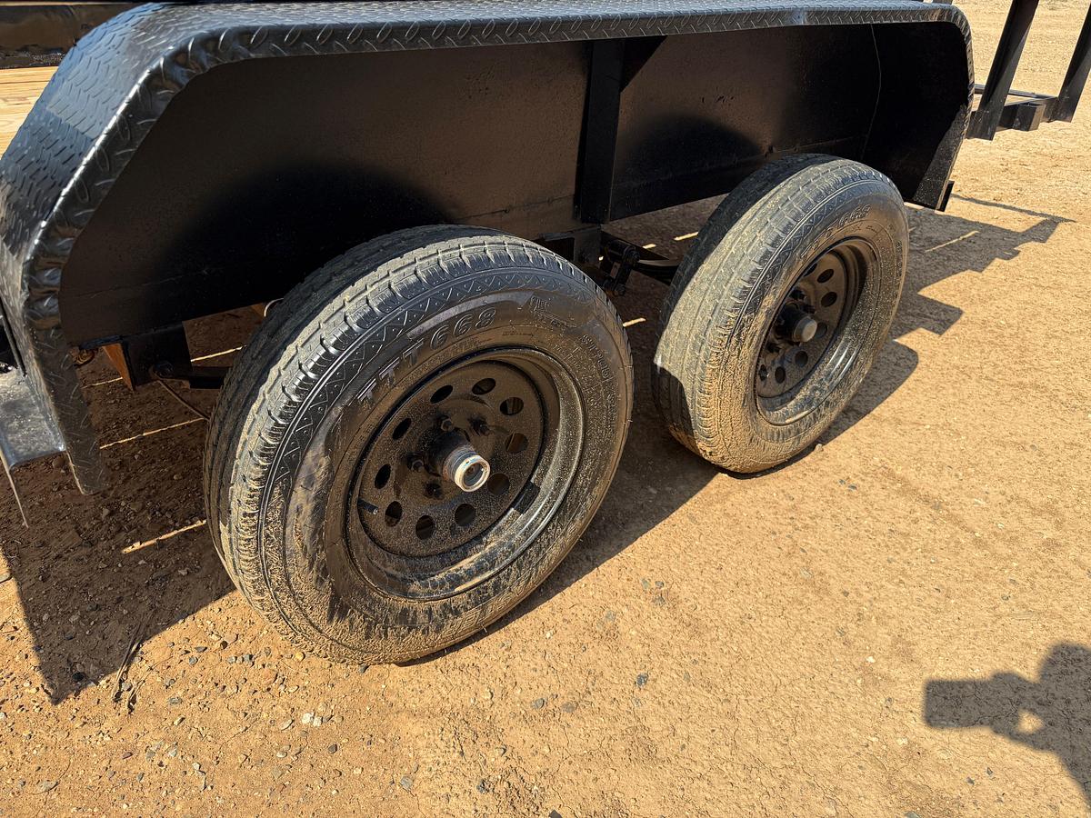 Used 2014 TIGER TRAILERS 12' X 6' T/A BP UTILITY TRAILER