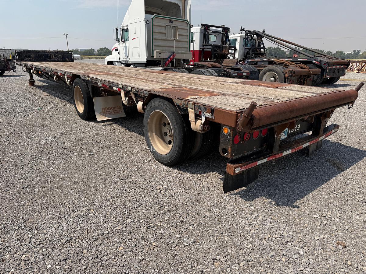Used 2009 Doonan 53’ Tandem Spread Axle Step Deck Trailer w/ RTB
