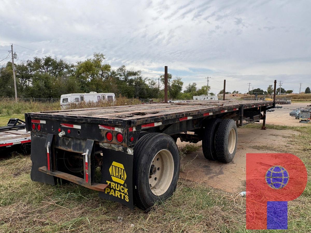 Used 1992 FONTAINE 48’ X 8’ T/A FLATBED TRAILER