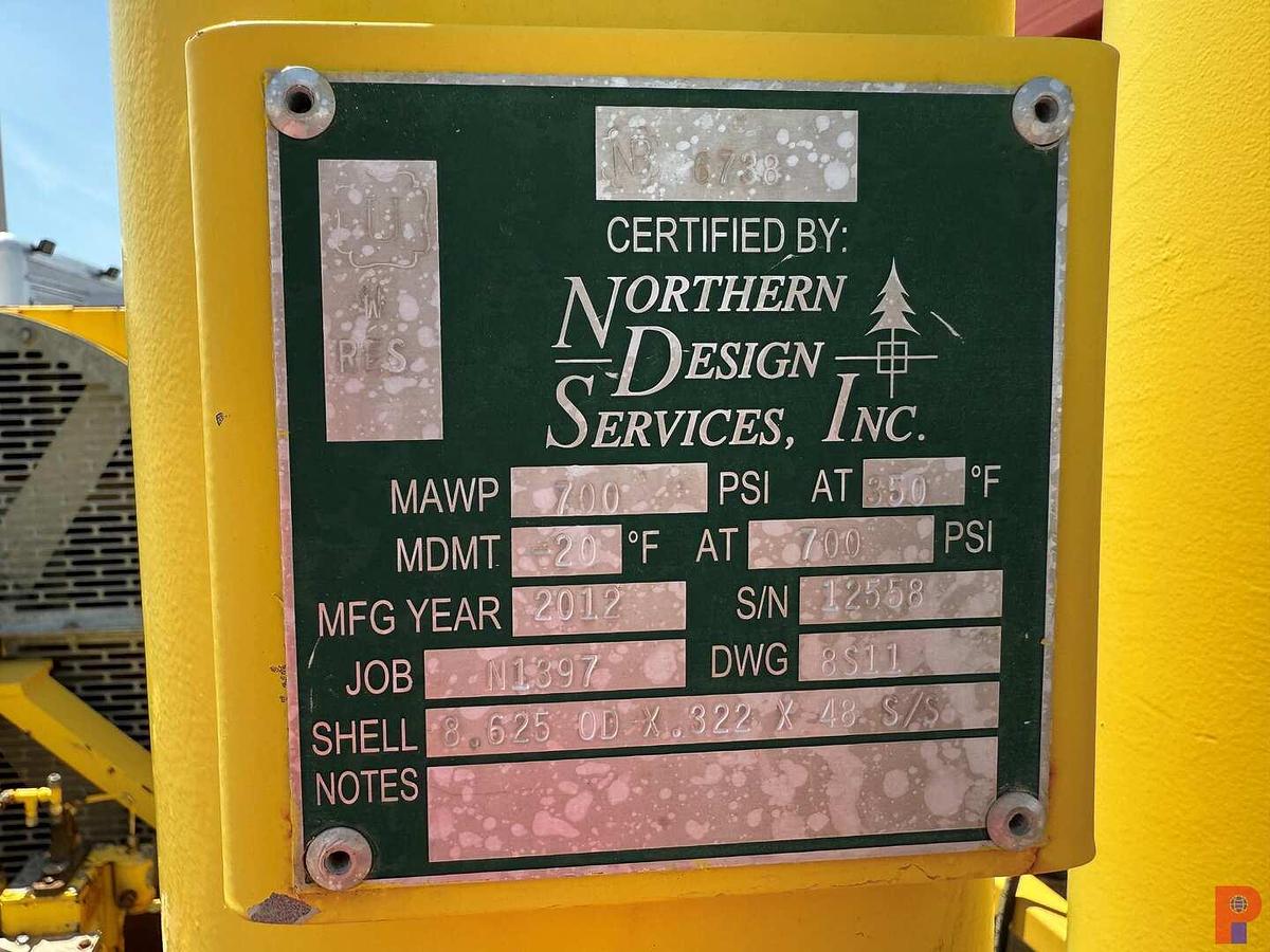 Used 2013 LAMB SERVICES BUILT SKIDDED NITROGEN GENERATION UNIT