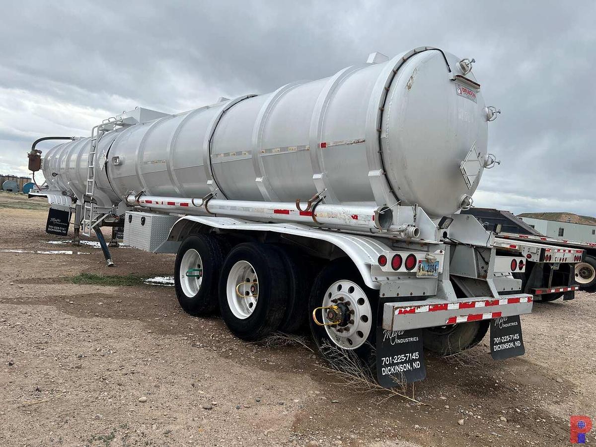 Used 2010 DRAGON T/A 238BBL ALUM. VACUUM TRAILER